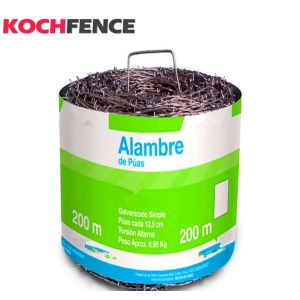 ASTM A121 Standard Barbed Wire Fence Hot Galvanized Type For Military