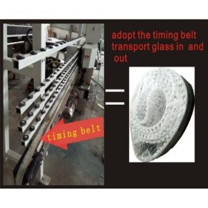 FDA Certified Vertical CNC Glass Shape Edging Machine for Beveling and Side