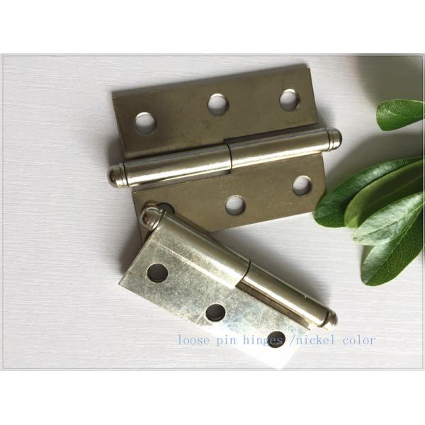 Multi - Purpose High Security Door Hinges Nickel Plated Butt Type