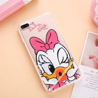 China Acrylic Lovely Cartoon Characters Back Cover Cell Phone Case For iPhone 7 7 Plus 5 5s 6 6s for sale
