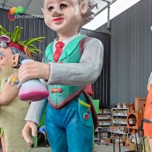 Weather Proof Large Custom Made Animatronics With LED Light Personalized