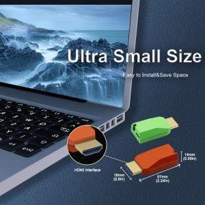 Mini 8K/60Hz HDMI2.1 over Single-Core Multimode Fiber Extender Uses Small with