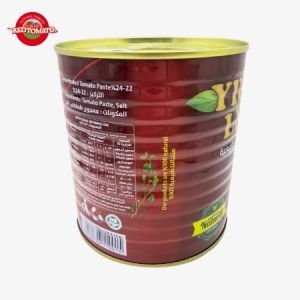 YILDIZ LINE 800g Canned Tomato Paste Brix24%-26% Provide OEM And Packaging