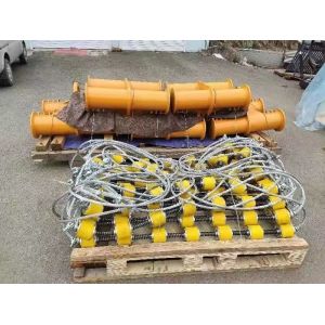 Supply Pipelayer Lifting Used Roller Cradles For Pipeline Construction Equipment