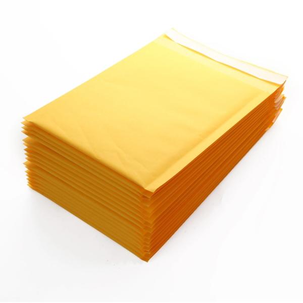 Quality 120 Micron Kraft Poly Bubble Shipping Padded Envelopes for sale