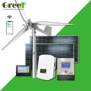 10kw 5kw Solar Wind Hybrid System Pitch Control Wind Turbine