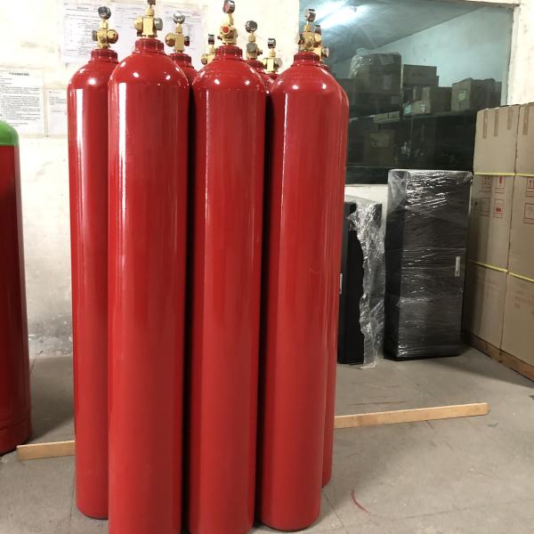 Quality 15 MPa IG100 ( Nitrogen ) Fire Suppression Device Pipe Network Type for sale