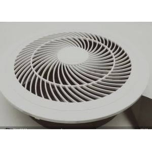 5. OEM/ODM Round Ceiling Mounted Plastic Bathroom Air Extractor Fan for Food