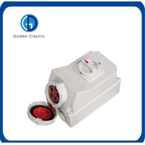 110-240V Industrial Mechanical Interlock Socket and Switch with Customization