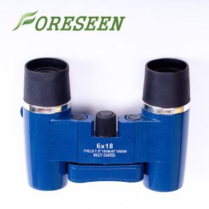 FORESEEN 6x18 Custom ABS Plastic kids compact waterproof binoculars