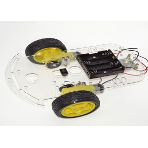 Easy Installation Arduino Smart Car Speed Encoder Battey Holder For Kids