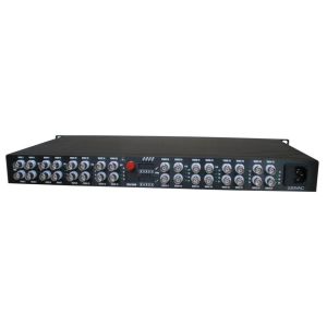32 channels CCTV analog video fiber converter with 8M bandwidth
