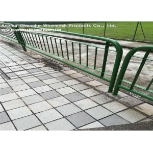 Hot Dipped Galvanized Metal Safety Railing With Fish Tail PUB Standard