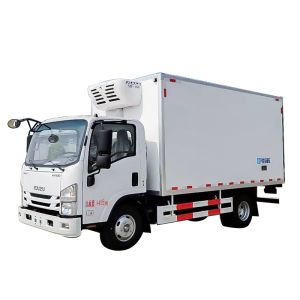 China Qingling Isuzu 4.2m Refrigerated Car Maximum Torque Nm ≤500Nm and Engine Capacity 4L with Constant Temperature Insulation on sale