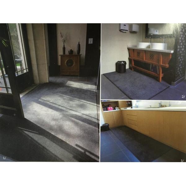 Multi Functional Hotel Entrance Mats Easy Maintain elastic bottom