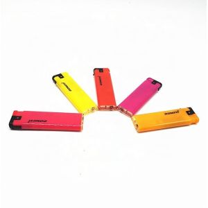 Electronic Torch Lighter with Custom Design and Printed Logo Windproof Jet Flame