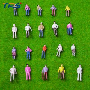 1:75 scale model train building ABS plastic people 2.5cm for model building