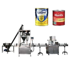 Touch Screen Multi Purpose Metal Cans Packing Machine With Stainless Steel