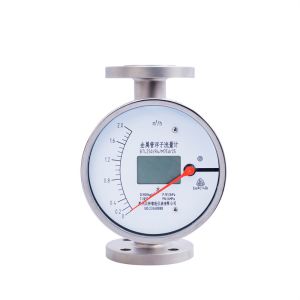 Metal Tube Float Flow Meter Flange Thread Multiple Connection Methods Gas And
