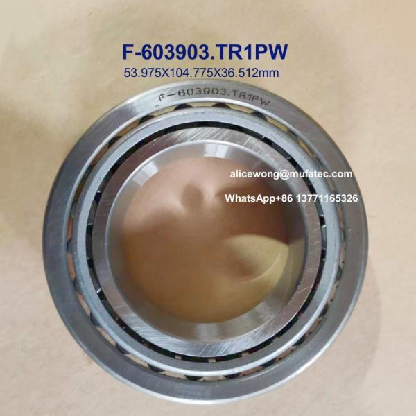 F-603903.TR1PW Automobile Differential Bearings 53.975X104.775X36.512mm Non