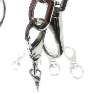 Stainless Steel Polished Swivel Snap Hook for Mining and Healthcare Applications