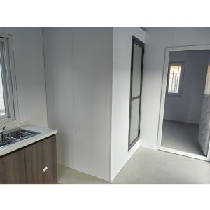 20ft Prefab Tiny Container Modular Small Home with Toilet Customized Color and