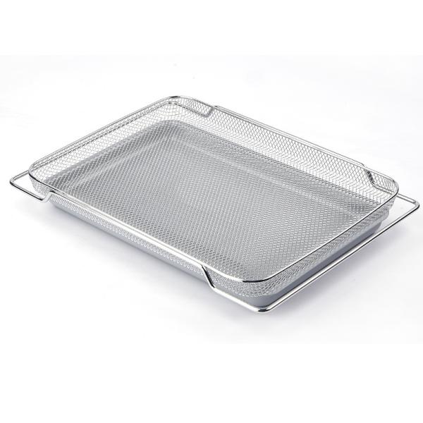 Includes Cooling Bread Rack Ceramic Non-Stick Coated Aluminum Baking Tray Set