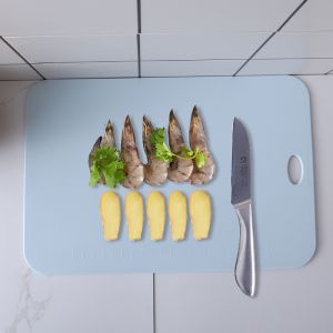 Healthy PP Plastic Chopping Board To Cut Fruits Meat Vegetables