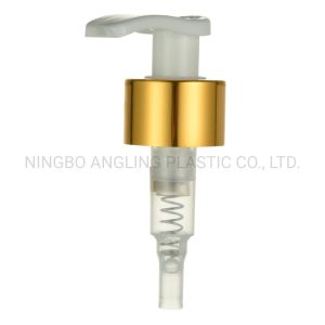 Customized Request Aluminum Lotion Pump for Cream 24/410 28/410 in White