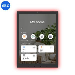 RJ45 With POE Smart Home Tablet 10-Point Capacitive Touch Panel With Zigbee