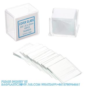 Microscope Slides And Covers, Blank Glass Slides For Microscope Set - 300 Slides