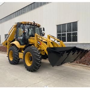 Wholesale 10.6Ton 4CX Backhoe Loader:SHANMON388H Sturdy And Flexible Earth Moving Equipment from china suppliers