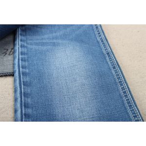 10.6Oz Cotton Polyester Spandex Denim Fabric 160cm Full Width