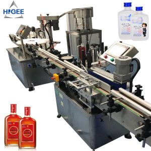 Automatic gin filling machine with sprite whisky champagne gin spirits glass