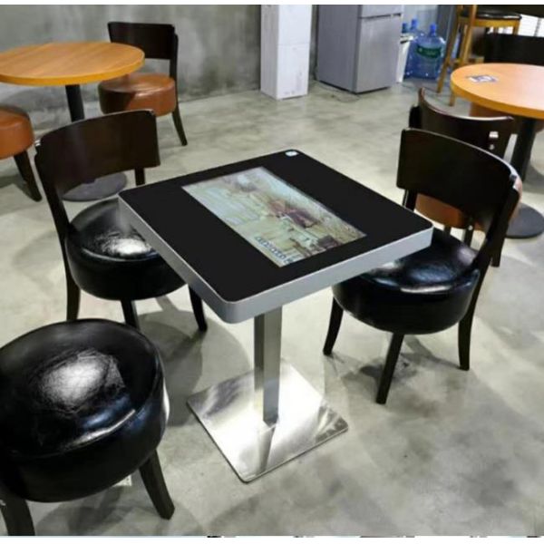 21.5-inch interactive square desktop capacitive touch screen coffee table