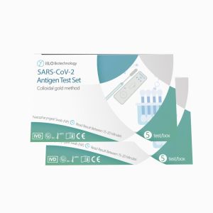 Wholesale 70mm CE SARS-CoV-2 Antigen Test Set Nasopharyngeal Swab 5 piece from china suppliers