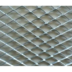 Customized Galvanized Welded Wire Mesh Pannel , Aluminum Expanded Mesh Plate