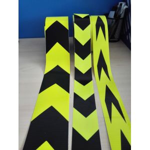 High Visibility Reflective Vehicle Marking Tape Self Adhesive , Reflective Arrow