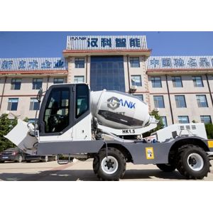 1.5m3 Self Loading Mixer HK1.5 With Electronic Weighing System 65KW Euro 2
