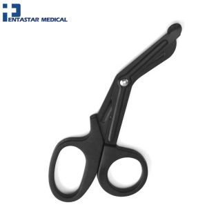 High quality surgical black/white professional scissors bandage scissors cutting