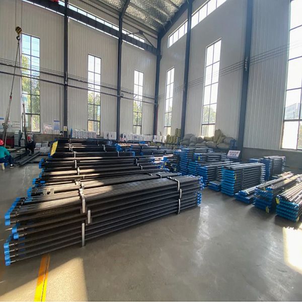 Threaded Drill Pipe MF GT60 6095mm High Performance Drill Extension Rod For Mining Quarrying Tunneling Drilling Tool
