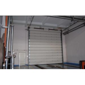 Insulated Sectional Overhead Doors Remote Electrical / Manual Control