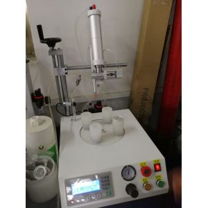 Buy cheap Glue Dispenser Robot Bulb Cap Glue Dispensing Machine For LED Production from wholesalers