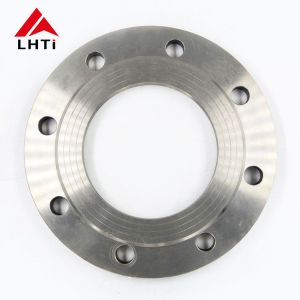 EN1092-1 JIS B2220 Titanium Threaded Flange with Gr1 Gr2 Gr5 Gr7 Gr12 Material