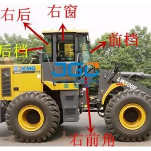 Wholesale LW500F Loader Front Gear Rear Block Left And Right Doors And Windows Upper And Lower Side Angle Windshield from china suppliers