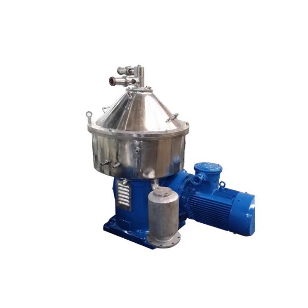 Continuous Disc Centrifuge Separator Vegetable Oil For Seaweed Spirulina