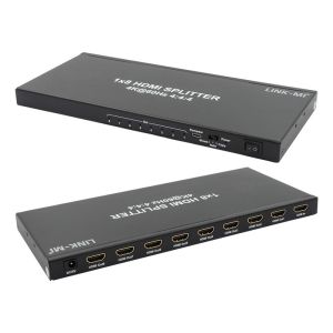 1/8 4K HDMI Splitter 1 In 8 Out 60Hz 3D 18G Video Audio Splitter For 8 Displays