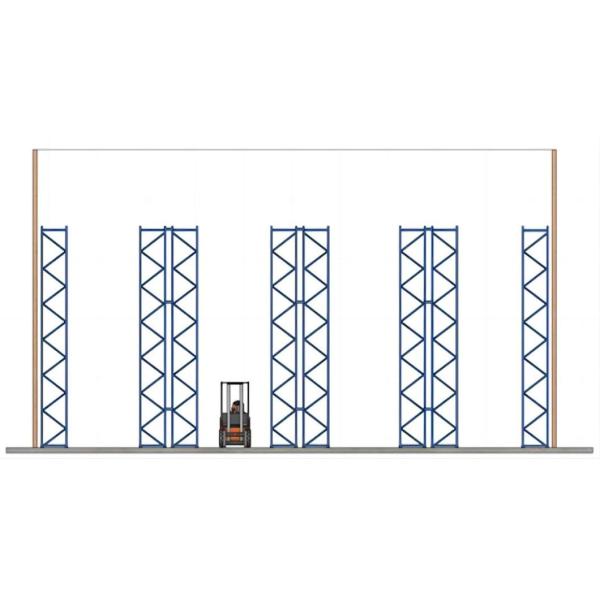 Q235B Material Common Double Deep Storage Rack With High Serviceability