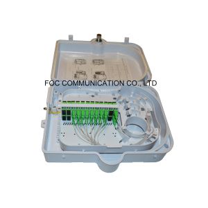 Fiber Optical Termination Box 24 Core Fiber Optic Patch Panel For Mini Tube Type