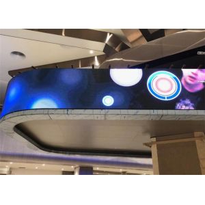 High Brightness 850nits 240*120mm Creative LED Display Soft Flexible